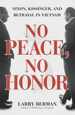 Book cover for No Peace, No Honor