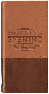 Book cover for Morning And Evening - Matt Tan/Burgundy