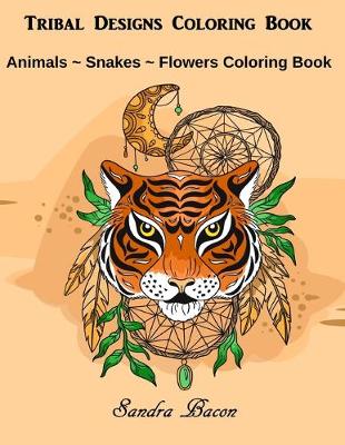 Book cover for Tribal Designs Coloring Book