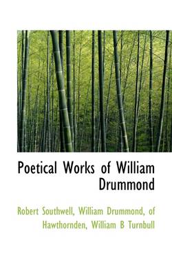 Book cover for Poetical Works of William Drummond