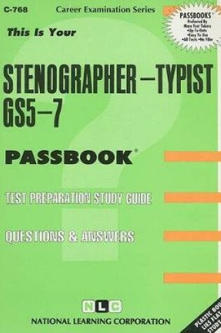 Cover of Stenographer-Typist GS5-7