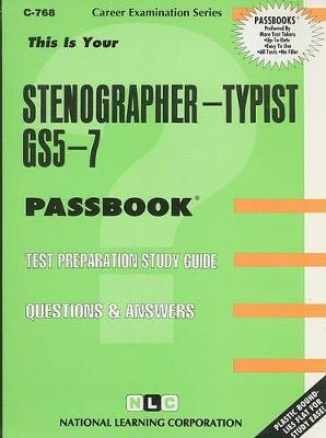 Book cover for Stenographer-Typist GS5-7