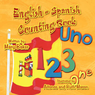 Book cover for English - Spanish Counting Book