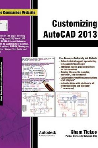 Cover of Customizing AutoCAD 2013