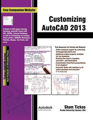 Book cover for Customizing AutoCAD 2013
