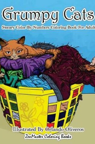 Cover of Sweary Color By Numbers Coloring Book for Adults