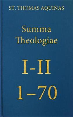 Book cover for Summa Theologiae I-II, 1-70