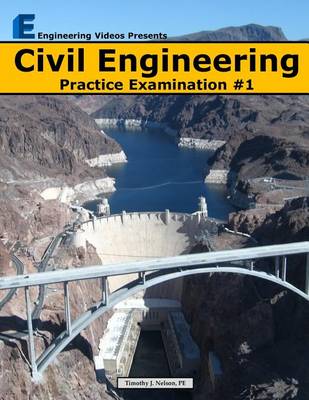 Book cover for Civil Engineering Practice Examination #1