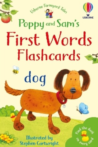 Cover of Poppy and Sam's First Words Flashcards