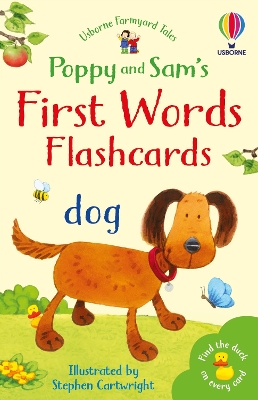 Cover of Poppy and Sam's First Words Flashcards