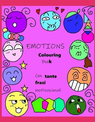 Book cover for EMOTIONS Colouring Book