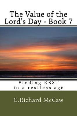 Book cover for The Value of the Lord's Day - Book 7