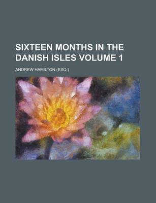 Book cover for Sixteen Months in the Danish Isles Volume 1