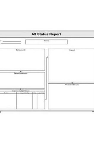 Cover of A3 Status Report