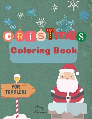 Book cover for Christmas Coloring Book for Toddlers