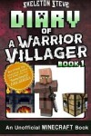 Book cover for Diary of a Minecraft Warrior Villager - Book 1