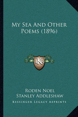 Book cover for My Sea and Other Poems (1896)