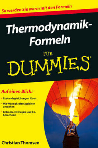 Cover of Thermodynamik-Formeln für Dummies