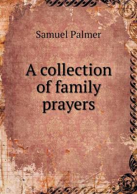 Book cover for A collection of family prayers