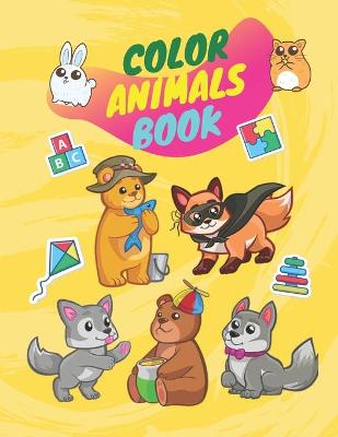 Book cover for Color animals book