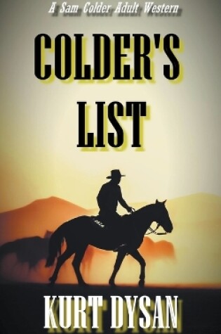 Cover of Colder's List