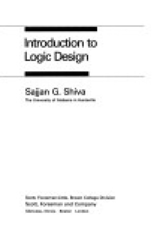 Cover of Introduction to Logic Design