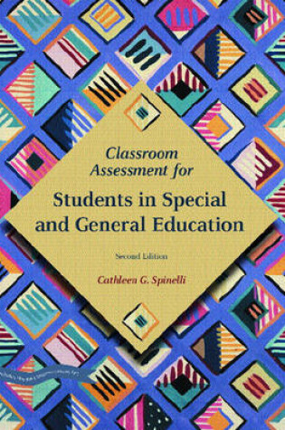 Cover of Classroom Assessment for Students in Special and General Education