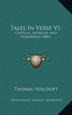 Book cover for Tales in Verse V1