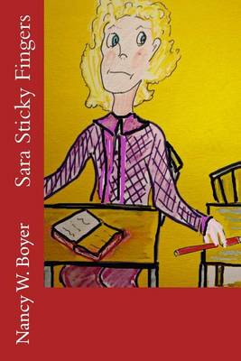 Book cover for Sara Sticky Fingers
