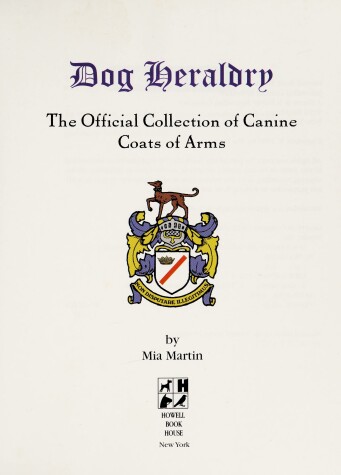 Book cover for Dog Heraldry