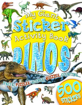 Book cover for Giant Sticker Activity Dinos