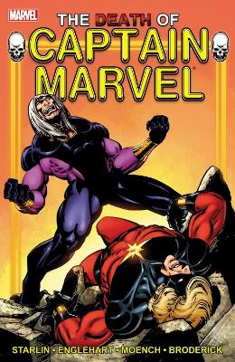 Book cover for Captain Marvel: The Death Of Captain Marvel