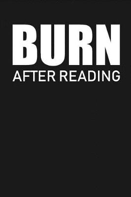 Book cover for Burn After Reading