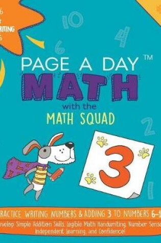 Cover of Addition & Math Handwriting Book 6