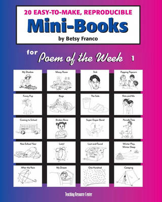 Book cover for Mini-Books For Poem Of The Week 1