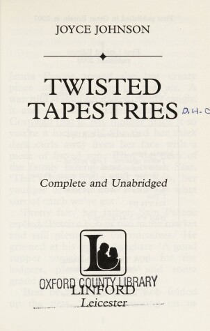 Book cover for Twisted Tapestries