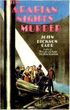 Book cover for The Arabian Nights Murder