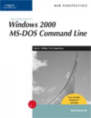 Book cover for New Perspectives on Microsoft Windows 2000 MS-DOS Command Line, Brief, Windows XP Enhanced