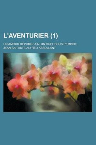 Cover of L'Aventurier (1)