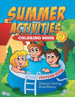 Book cover for Summer Activities Coloring Book
