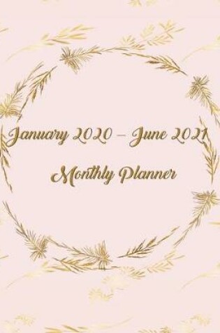 Cover of January 2020 - June 2021 Monthly Planner