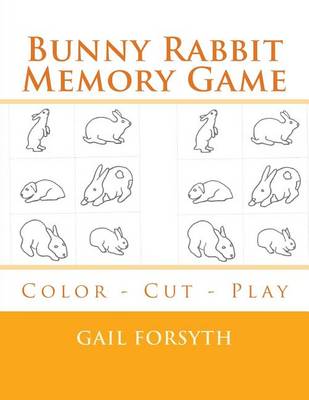 Book cover for Bunny Rabbit Memory Game