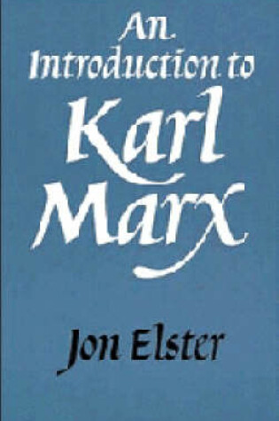 Cover of An Introduction to Karl Marx