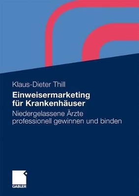 Book cover for Einweisermarketing für Krankenhäuser