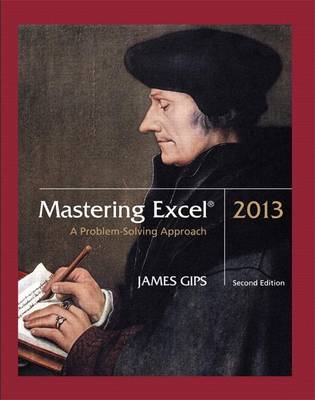 Book cover for Mastering Excel 2013