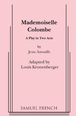 Cover of Mademoiselle Colombe