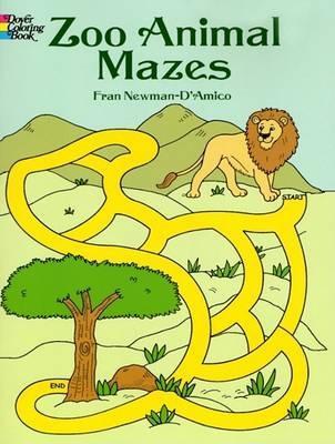 Book cover for Zoo Animal Mazes