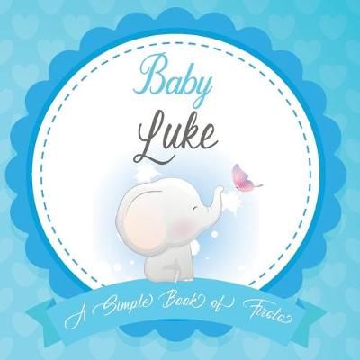 Book cover for Baby Luke A Simple Book of Firsts