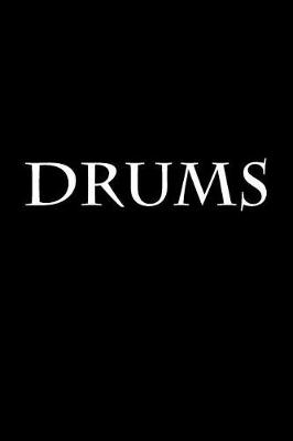 Book cover for Drums