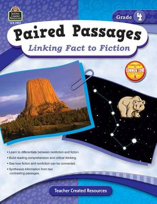 Book cover for Paired Passages: Linking Fact to Fiction Grade 4